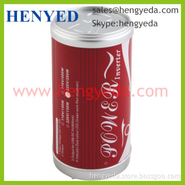 200W car power inverter with USB socket Coke shape